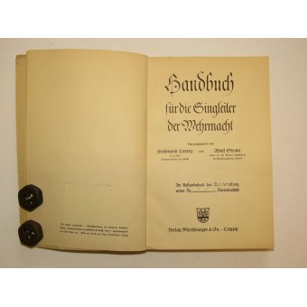 Referentieboek voor de vocale leider van de Wehrmacht. Espenlaub militaria